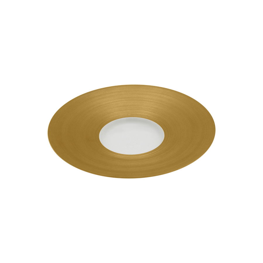 J.L Coquet | H??misph??re Gold Rim Soup Plate 23cm