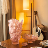 DAUM | 山茶花小碟擺設粉色 13.5cm 