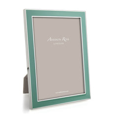 ADDISON ROSS | Duck Egg Enamel with Silver Frame