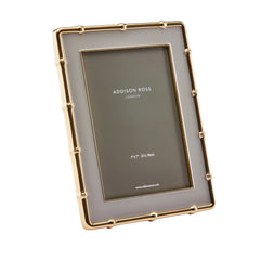 ADDISON ROSS | Chiffon Enamel with Gold Bamboo Frame 5