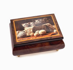ERCOLANO | Kids Playing - Music and Jewellery Box 15x11x7cm