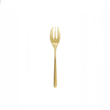 SAMBONET | Linear Stainless Steel PVD Gold Cake Fork