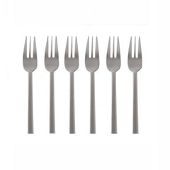 SAMBONET | Neutra Antique Stainless Steel Cake Fork 6 pcs