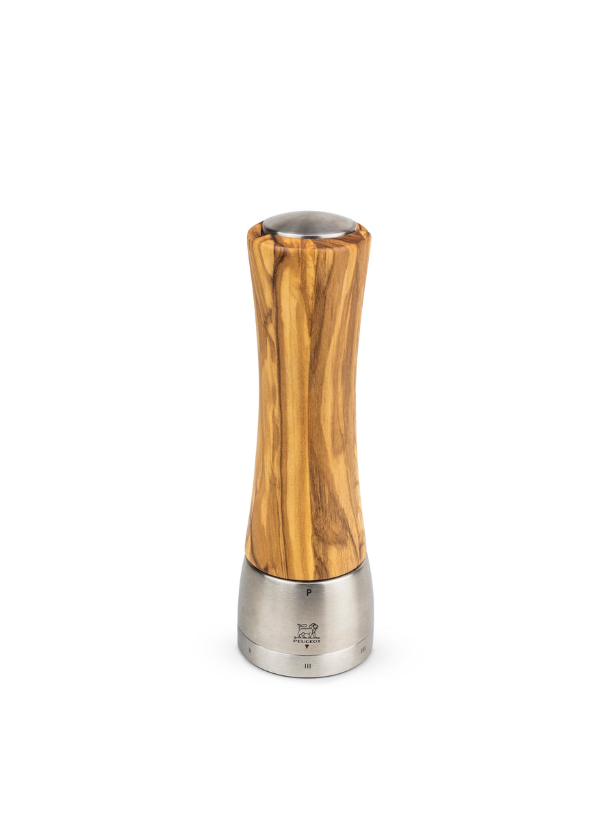 PEUGEOT | MADRAS Pepper Mill Olive Wood H 21cm