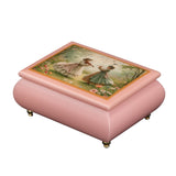ERCOLANO | A Victorian Garden Serenade - Music and Jewellery Box 15x11x7cm The Victorian Age