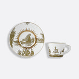 BERNARDAUD | Versailles Enchante Set of 2 Espresso Cup and Saucer