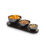 PHILIPPI | TRIO bowl trio with wooden tray