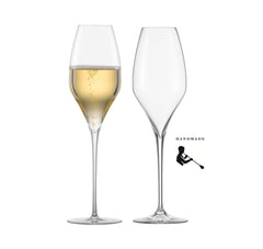 ZWIESEL GLAS | Alloro Champagne Glass Handmade Set of 2