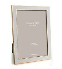 ADDISON ROSS | Chiffon Enamel with Gold Frame