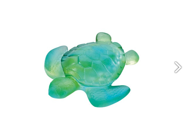 DAUM | Sea Turtle Turquoise 6.3cm