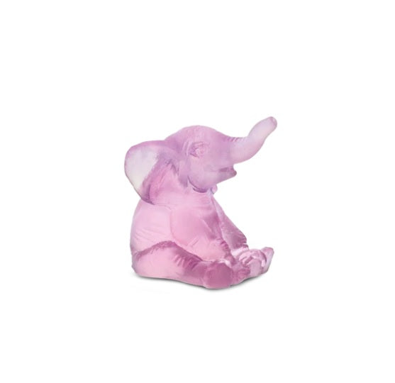 DAUM | Pink Mini Elephant H 7cm