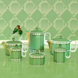SWAROVSKI | Signum Green Soup Bowl with Lid 15cm