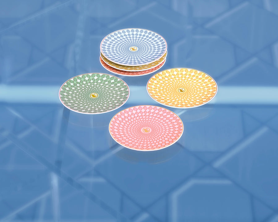Swarovski | Signum Rose Plate 18 cm