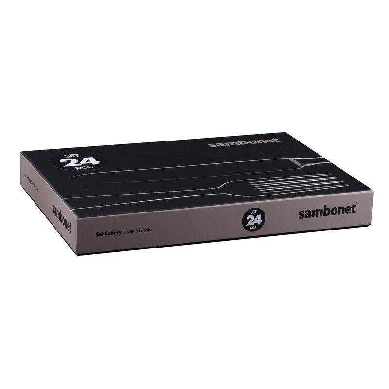 SAMBONET | H-Art 不銹鋼六位刀叉匙禮盒裝24件