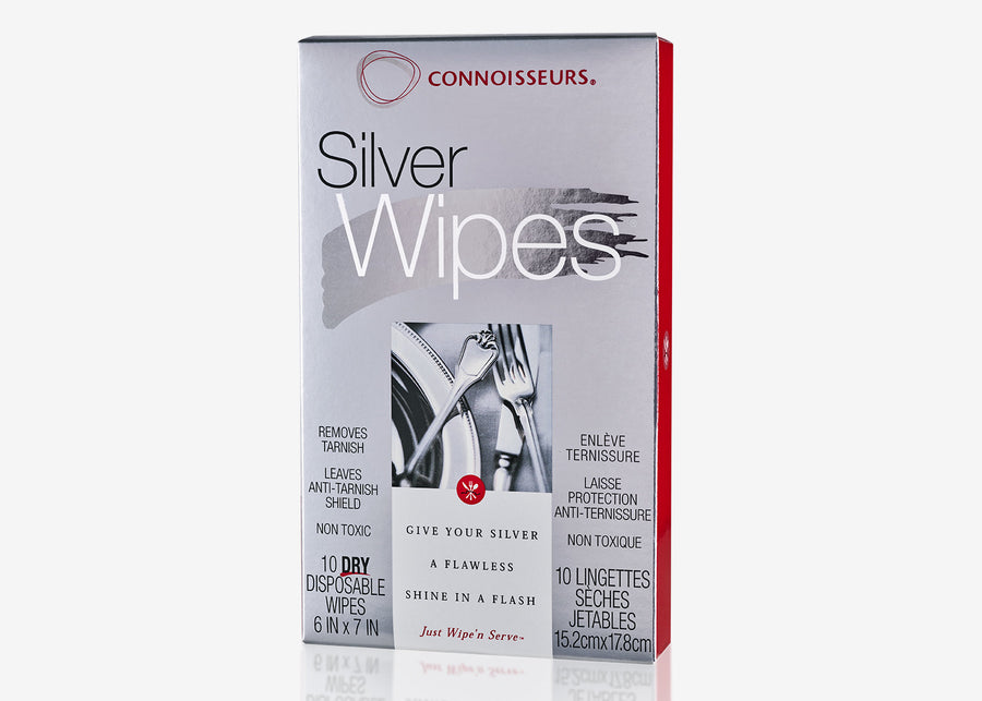 Connoisseurs | Silver Disposable Wipes