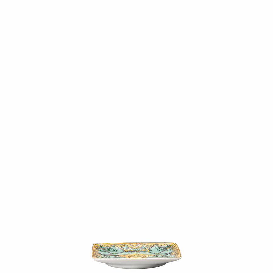 VERSACE | La Scala del Palazzo Bowl 12cm Square Flat Plate