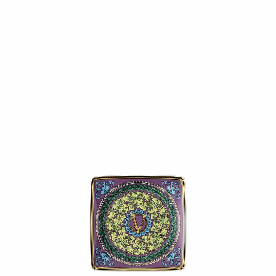 VERSACE | Barocco Mosaic 12cm Square Plate