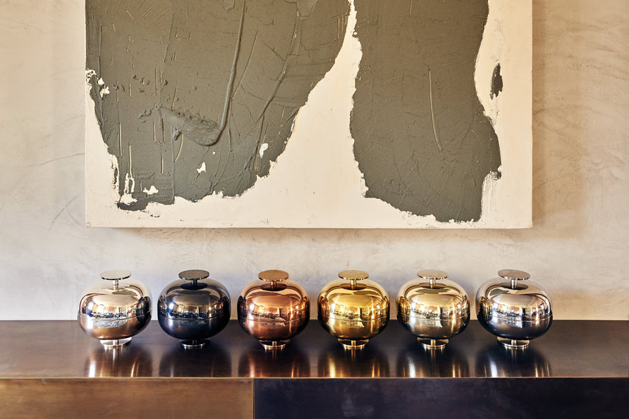 SAMBONET | Gio Ponti PVD Gold Centerpiece 11cm