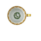 VERSACE | 30 Years Anniversary Mug with Lid - GOLD IVY