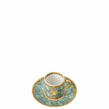 VERSACE | La Scala del Palazzo 綠色特濃咖啡杯連底碟 