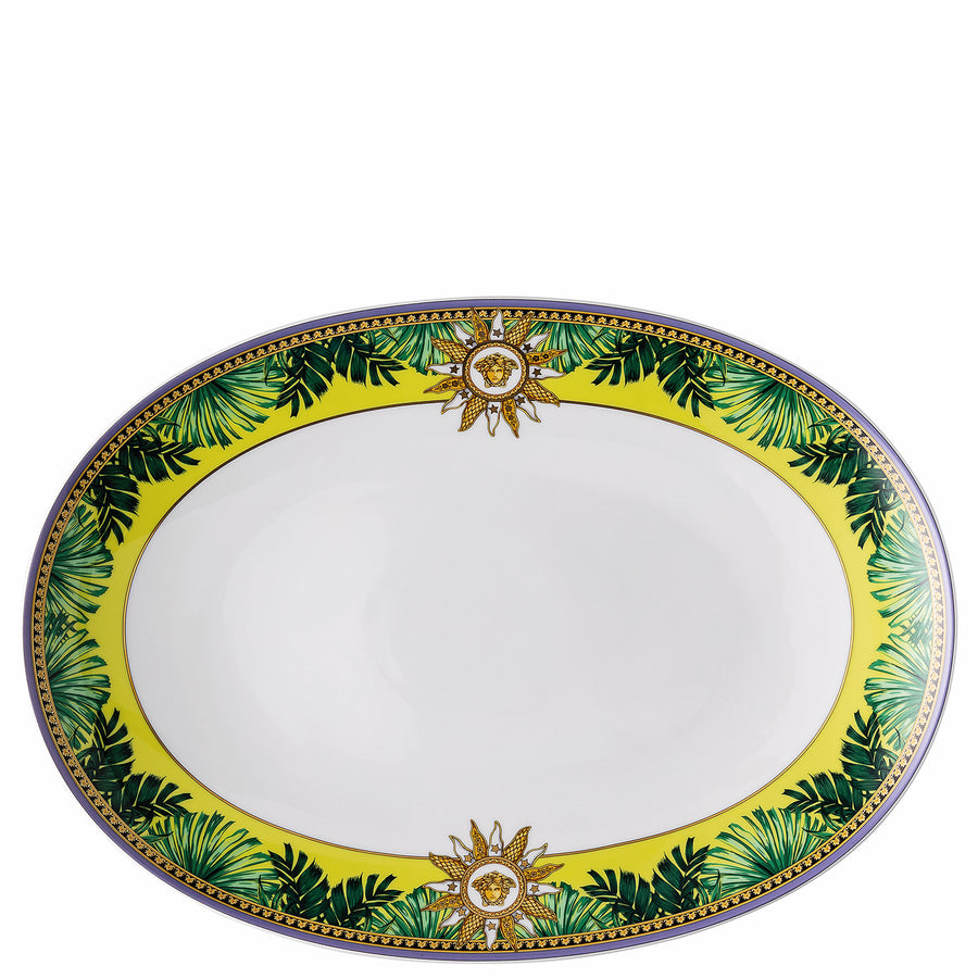 VERSACE | Jungle Animailier Oval Platter 33cm