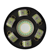 VERSACE | Barocco Mosaic Set of 6 Tea Cup & Saucer