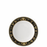 VERSACE | Virtus Gala Black Deep Plate 22cm