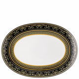 VERSACE | Virtus Gala Black 橢圓盤 38cm