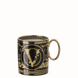 VERSACE | Virtus Gala Black Mug