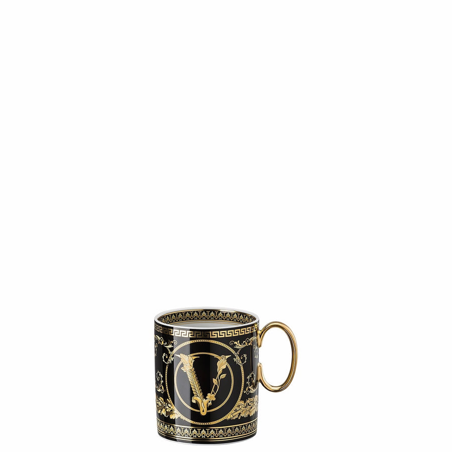 VERSACE | Virtus Gala Black Mug