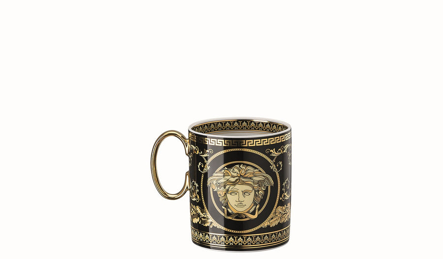 VERSACE | Virtus Gala Black Mug