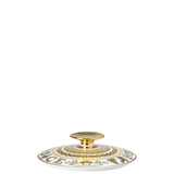VERSACE | Virtus Gala Plate White Covered Vegetable Bowl