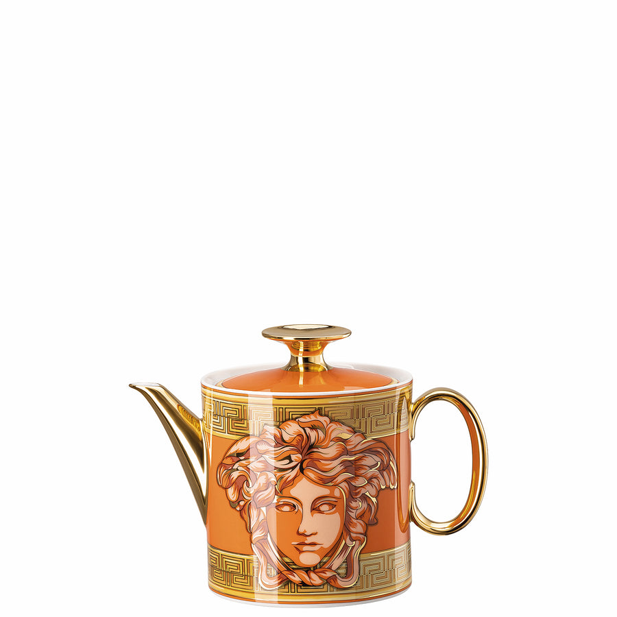 VERSACE | Medusa Amplified Orange Coin Tea Pot