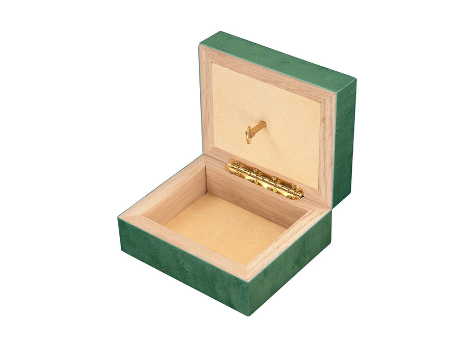 ERCOLANO | Edelweiss - Inlaid Music and Jewellery Box 10x8x4.5cm