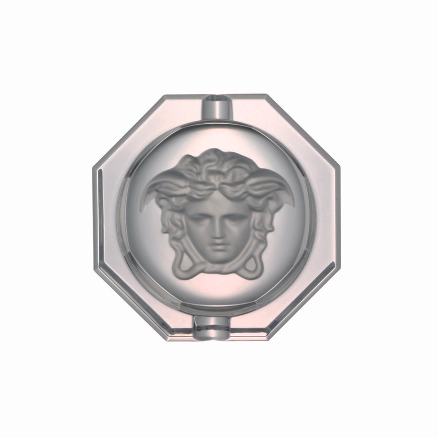 VERSACE | Medusa Lumiere Crystal Ashtray 16cm