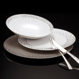 ROSENTHAL | TAC Skin Platin Deep Plate 24cm