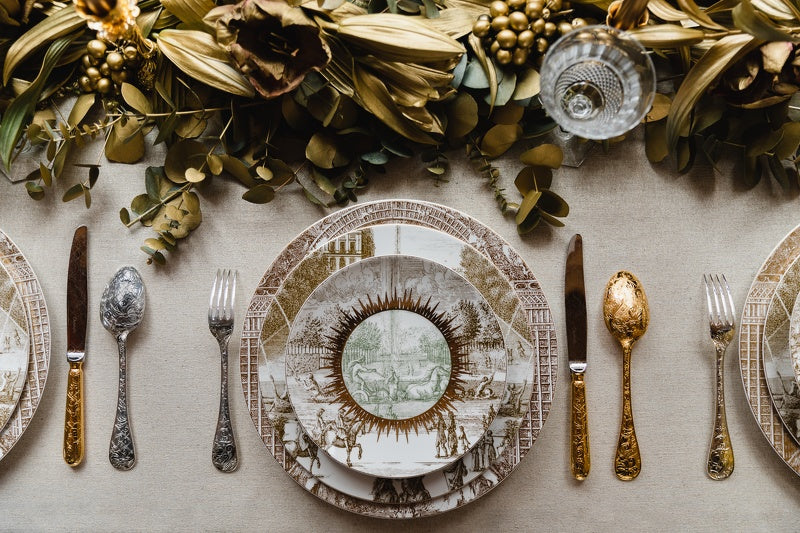 BERNARDAUD | Versailles Enchante Round Tart Platter 32cm