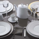 BERNARDAUD | Ecume White Deep Rim Soup Plate 22.5 cm