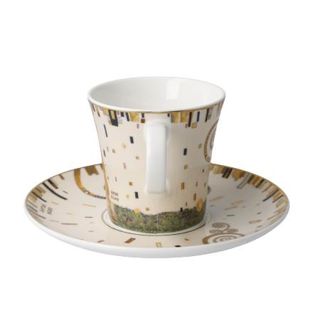 GOEBEL | The Kiss - Coffee Cup with Saucer Artis Orbis Gustav Klimt