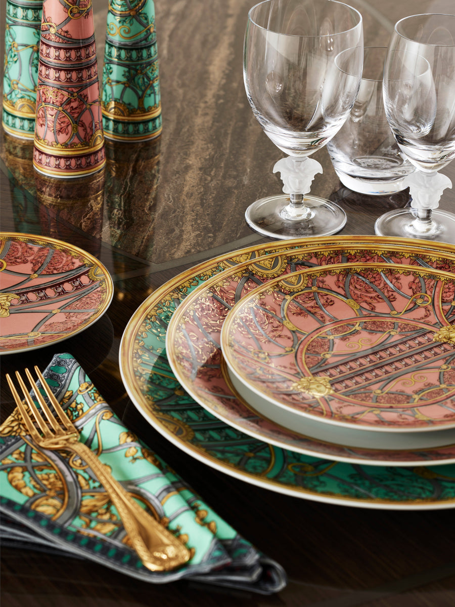VERSACE | La Scala del Palazzo Rosa Espresso Cup & Saucer