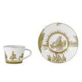 BERNARDAUD | Versailles Enchante Espresso Cup and Saucer