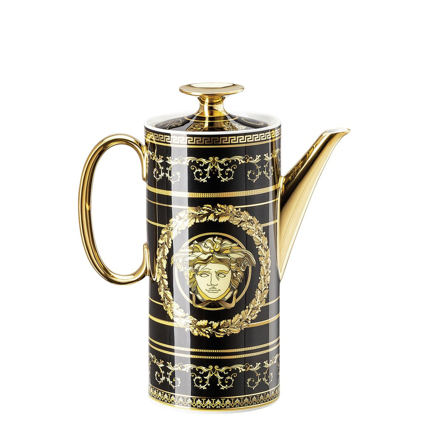VERSACE | Virtus Gala Black Coffee Pot
