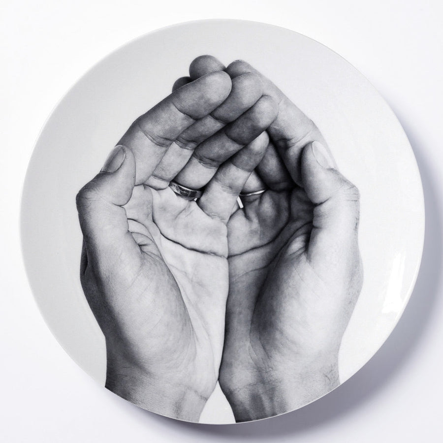 BERNARDAUD | Je Te Mangerais Dans La Main Set of 6 Dinner Plate 27cm