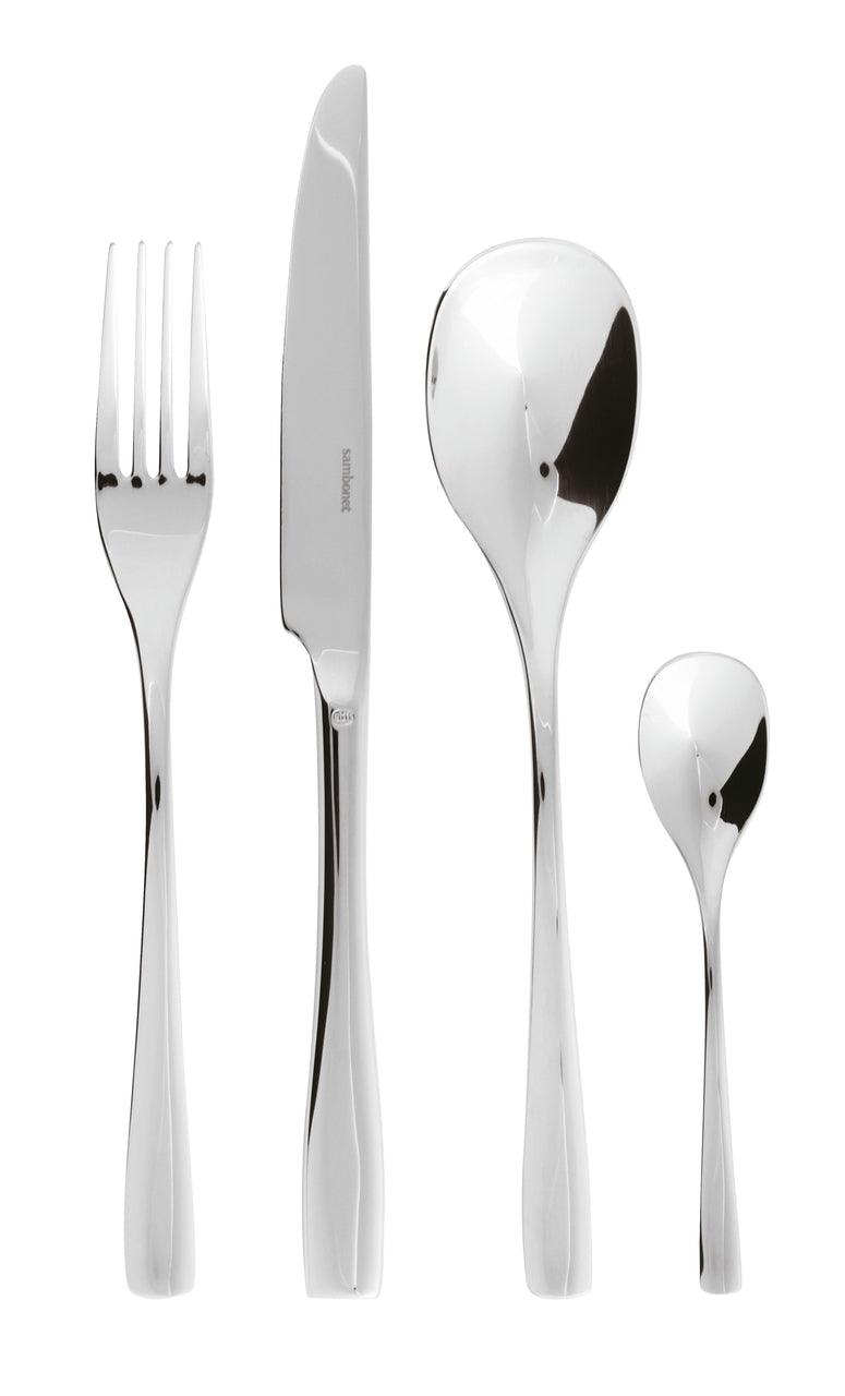 SAMBONET | Sintesi Stainless Steel 6 Person Cutlery Set 24 pcs