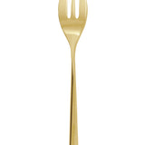 SAMBONET | Linear Stainless Steel PVD Gold Cake Fork