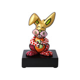 GOEBEL | Orange Rabbit - Figurine Pop Art Romero Britto