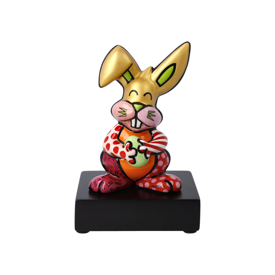 GOEBEL | Orange Rabbit - Figurine Pop Art Romero Britto