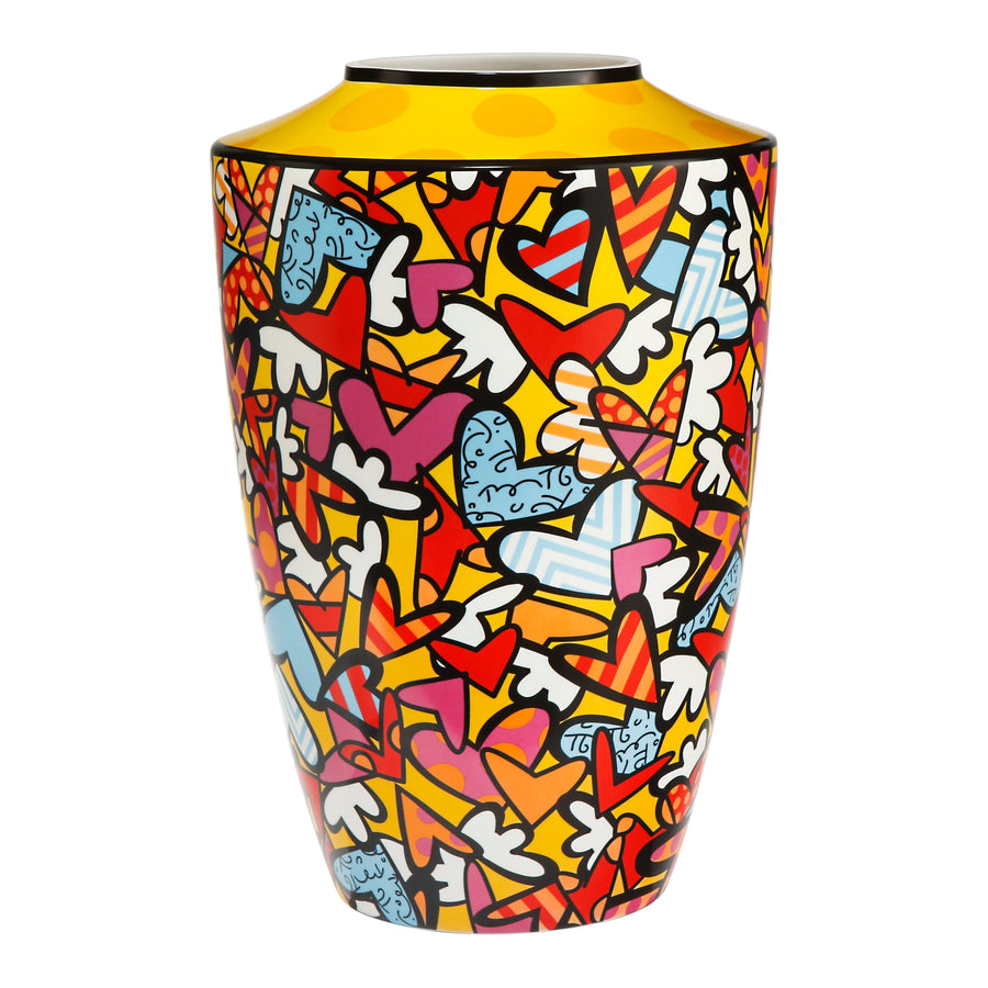 GOEBEL | All We Need is Love - Vase 41cm Pop Art Romero Britto