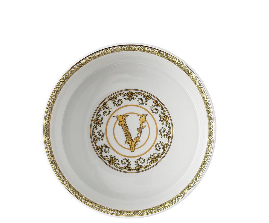 VERSACE | Virtus Gala Plate White Bowl 19cm