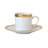 BERNARDAUD | Athena Gold 特濃咖啡杯連碟